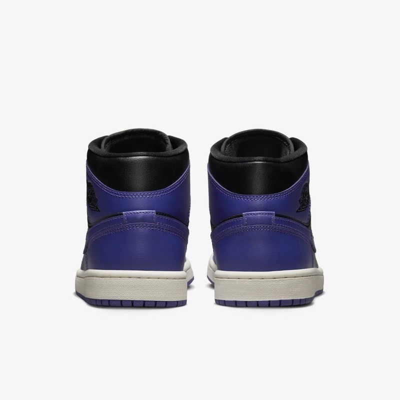 Air Jordan 1 Mid Purple/Black | BQ6472-051