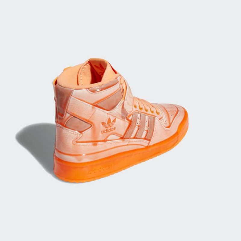 Jeremy Scott x adidas Forum Dipped High Signal Orange | Q46124