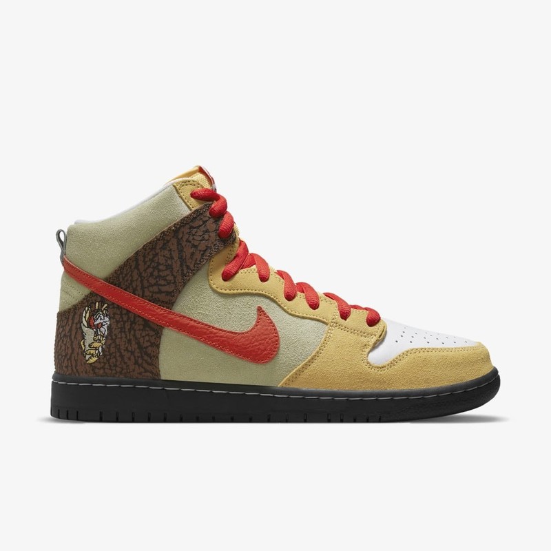 Color Skates x Nike SB Dunk High Kebab And Destroy | CZ2205-700