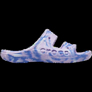 Crocs Unisex Baya Marbled Sandals Lavender / Multi | 208332-5PT