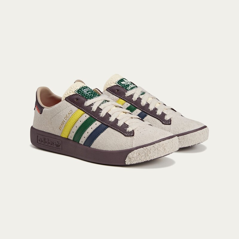 Brain Dead x adidas Forest Hills "Crew White" | JR7943