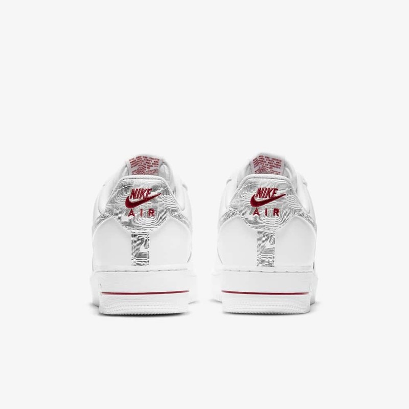 Nike Air Force 1 Topography Red | DH3941-100