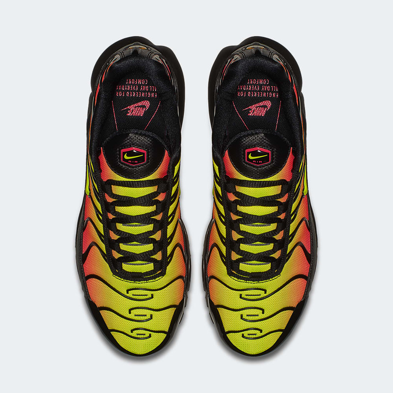 Nike Air Max Plus TN SE "Volt & Solar Red" | AQ9979-001