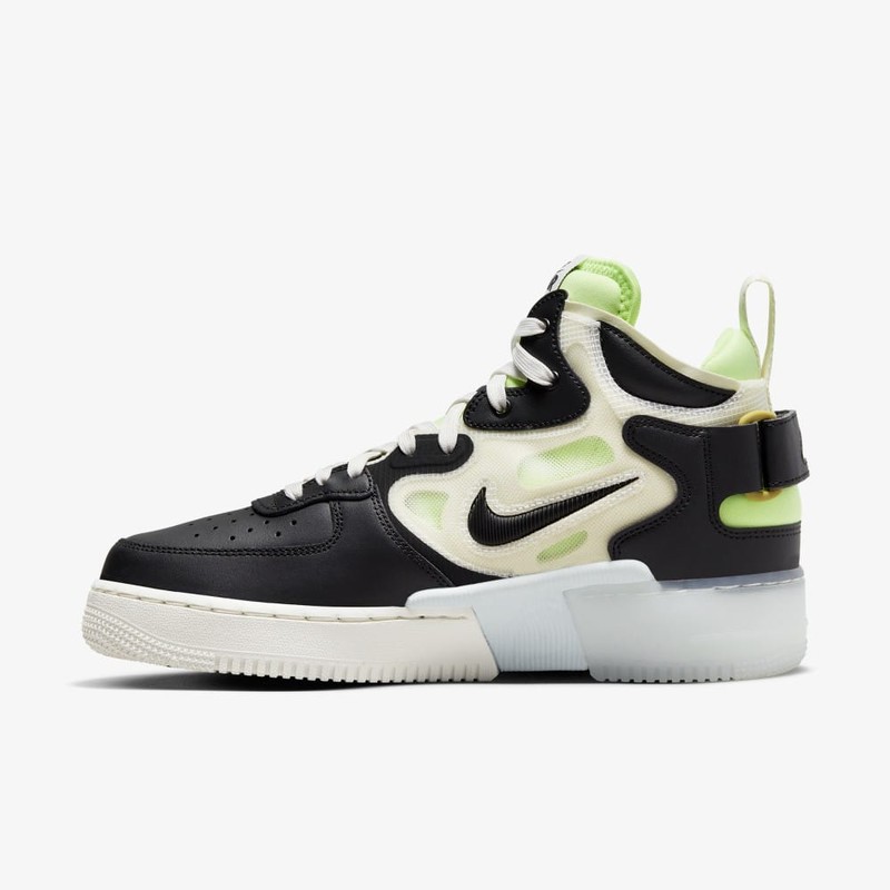 Nike Air Force 1 Mid React Black | DQ1872-100