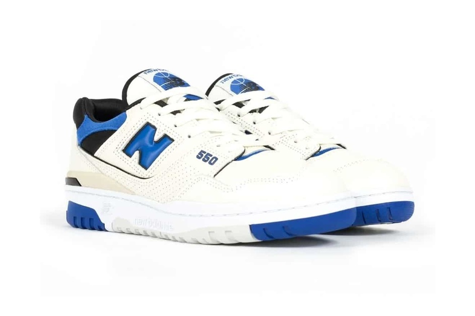 New Balance präsentiert 550-Modell in sportlicher „Team Royal“-Farbpalette