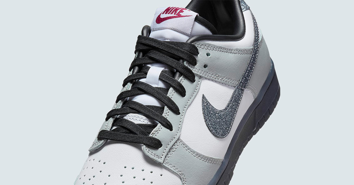 Nike Dunk Low ‘Glitter Swoosh’ sparkles for the winter season