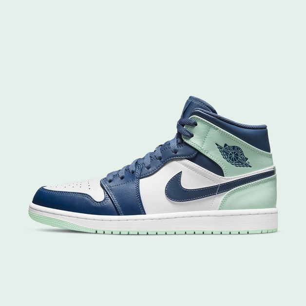 Bald droppt der Air Jordan 1 Mid „Blue Mint“