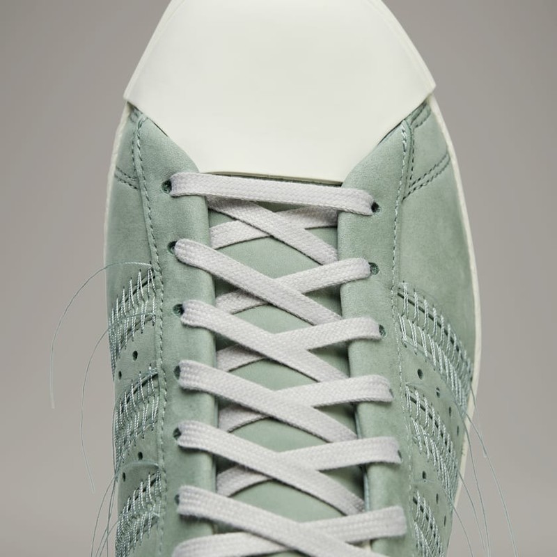 adidas Y-3 Superstar "Silver Green" | IG0801