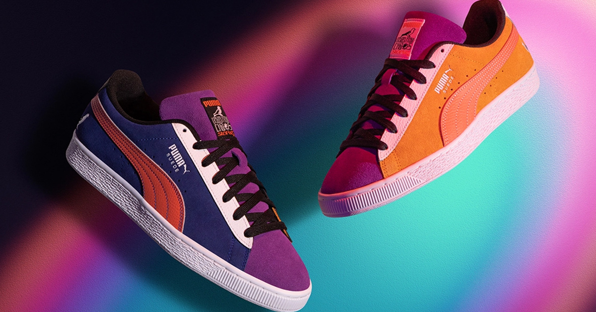 From Dusk Till Dawn: The Puma Suede by Jeff Staple Has Uneven Panels