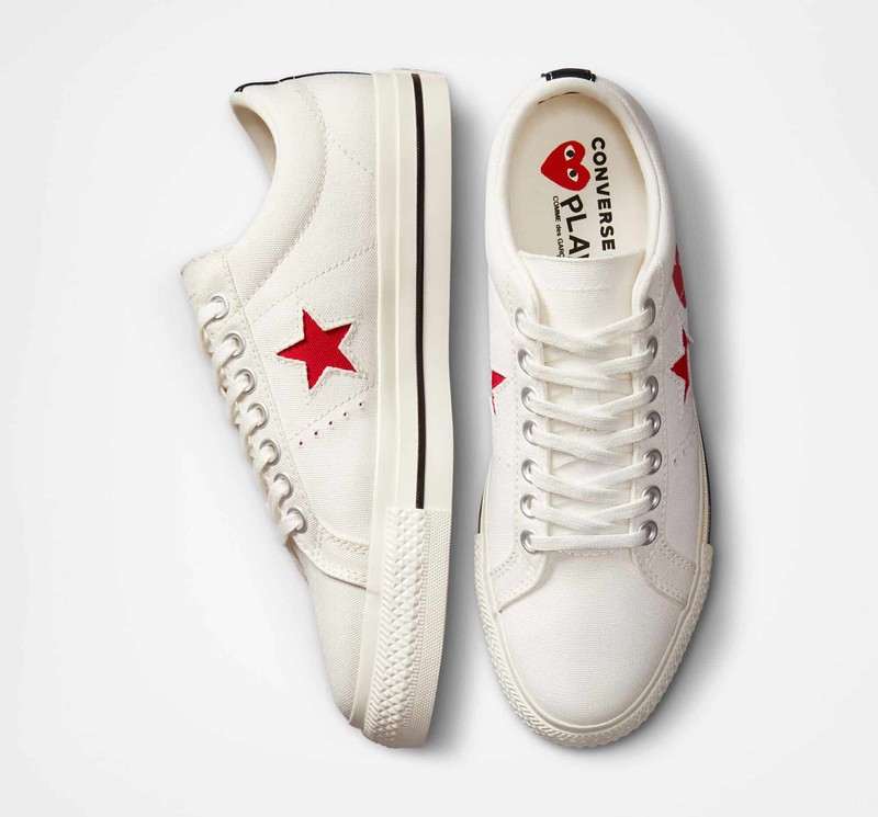 Comme Des Garcons PLAY x Converse One Star White | A01792C