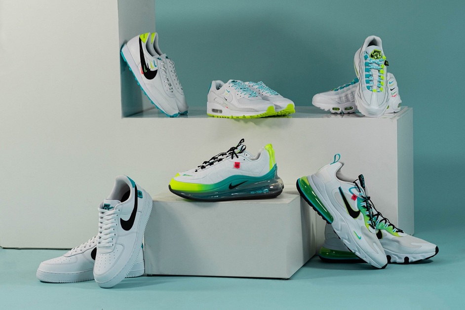 Das „Worldwide Pack“ von Nike ist mit vielen unterschiedlichen Silhouetten gefüllt