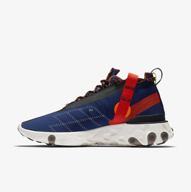 Nike React Runner Mid ISPA Blue Void | AT3143-400