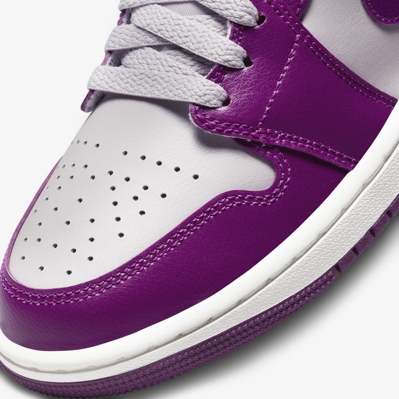 Air Jordan 1 Mid Magenta Grey | BQ6472-501