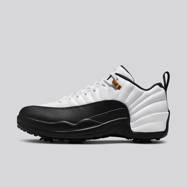 Spiele die nächste Golfpartie mit dem Air Jordan 12 Low Golf „Taxi“