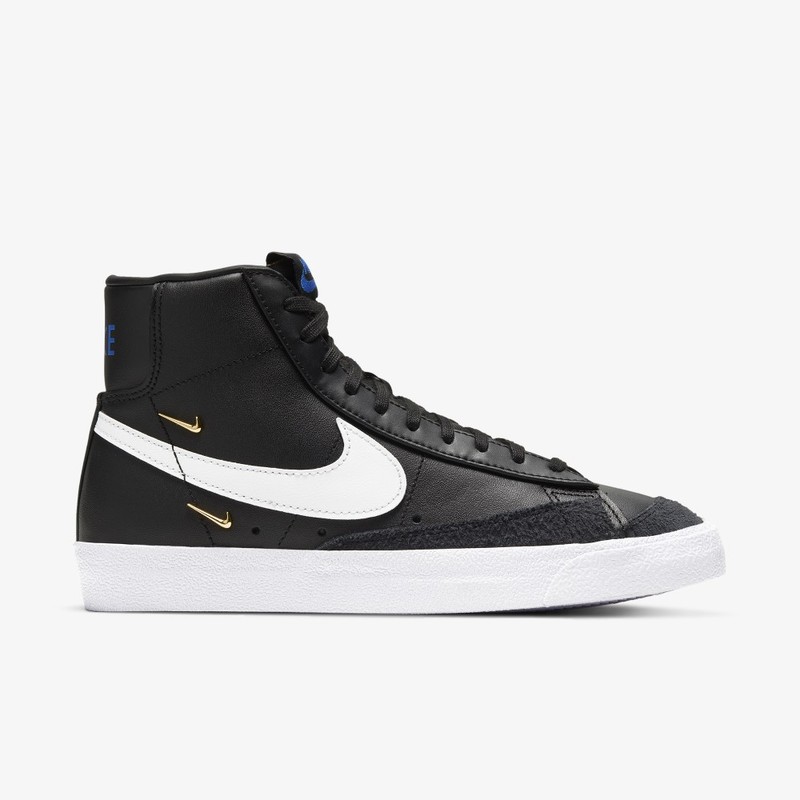 Nike Blazer Mid Vintage 77 LX Mini Metallic Swoosh Black | CZ4627-001