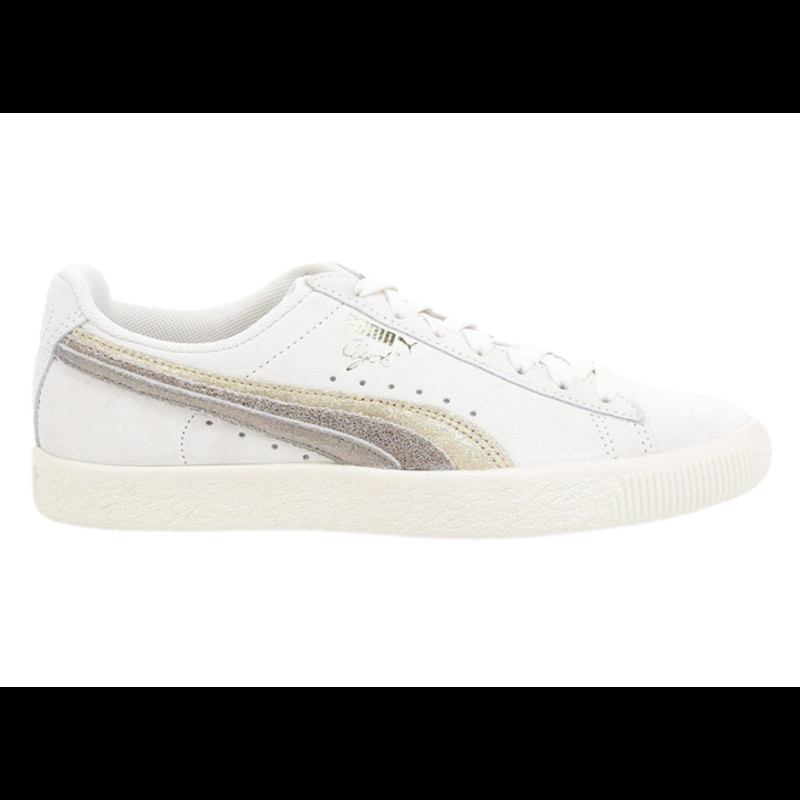 368154 | leggings Puma Clyde Metal Leather Whisper White Gold ...