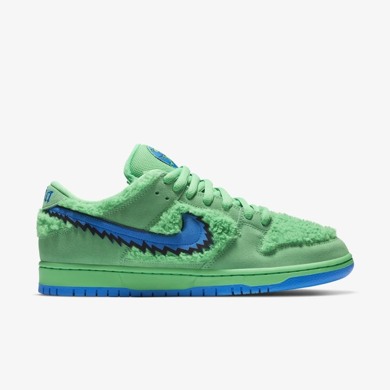 Grateful Dead Bears x Nike SB Dunk Low Green | CJ5378-300