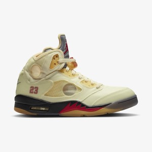 Off-White x Air Jordan 5 Fire Red | DH8565-100