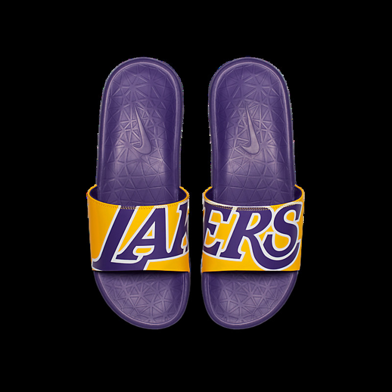 Nike Nba Benassi Solarsoft La Lakers | 917551-700