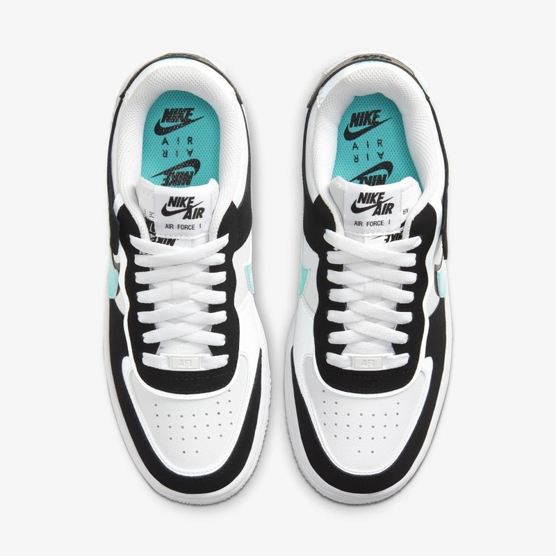 Nike Air Force 1 Low Shadow White Black Aurora (Women's)