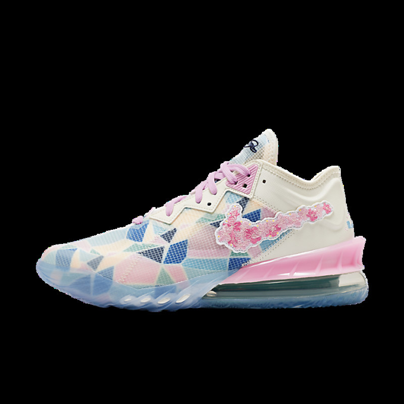 Nike atmos x LeBron 18 Low EP 'Cherry Blossom' | CV7564-101