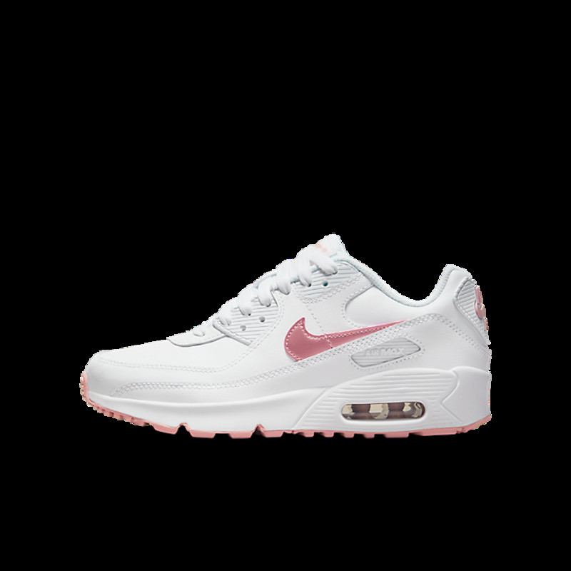 Nike Nike Air Max 90 LTR GS Wit / Roze | CD6864-115
