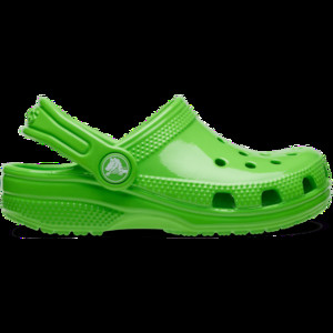 Crocs Kids Classic Neon Highlighter Clogs Green Slime | 209570-3WA