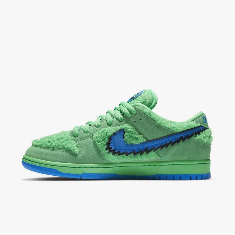 Grateful Dead Bears x Nike SB Dunk Low Green | CJ5378-300