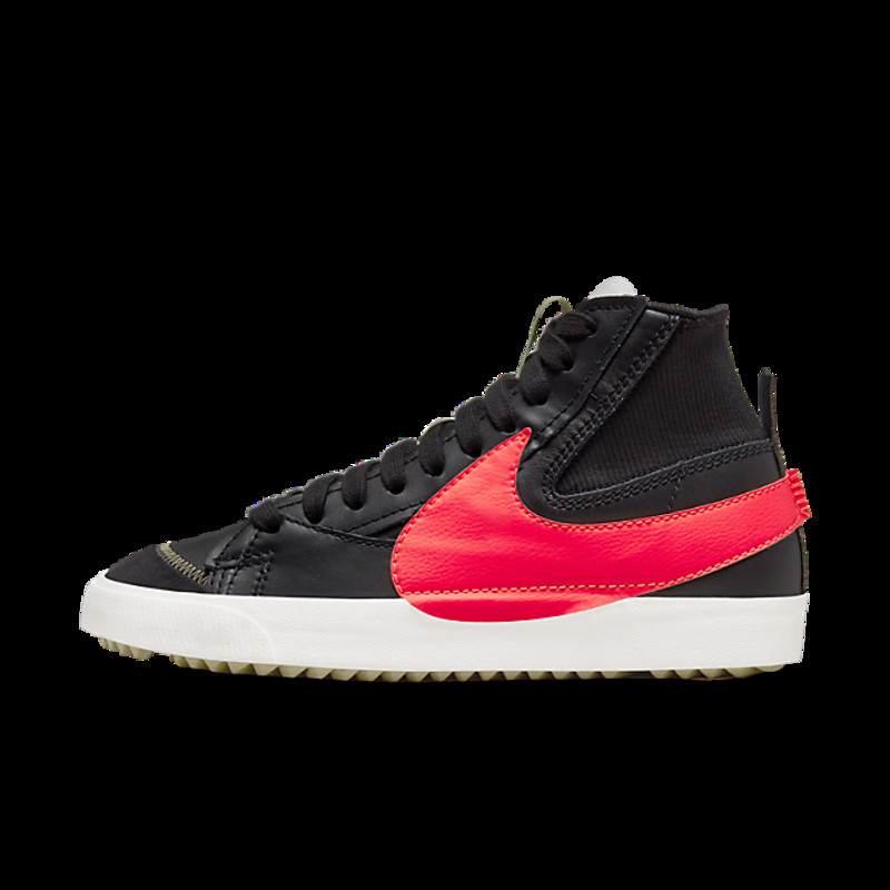 Nike Blazer Mid 77 Jumbo Black Bright Crimson | DD3111-001