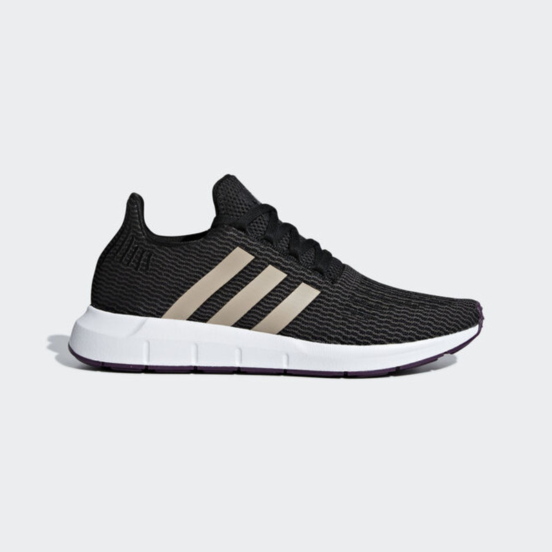 Adidas women's 2025 swift run black/pearl/white