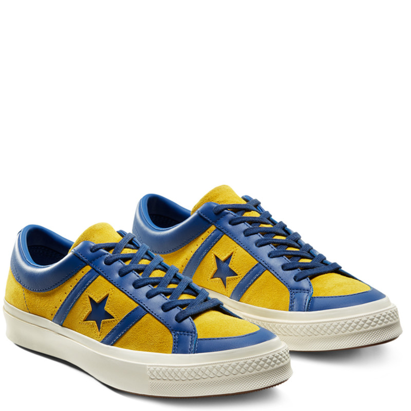 converse one star suede lemon