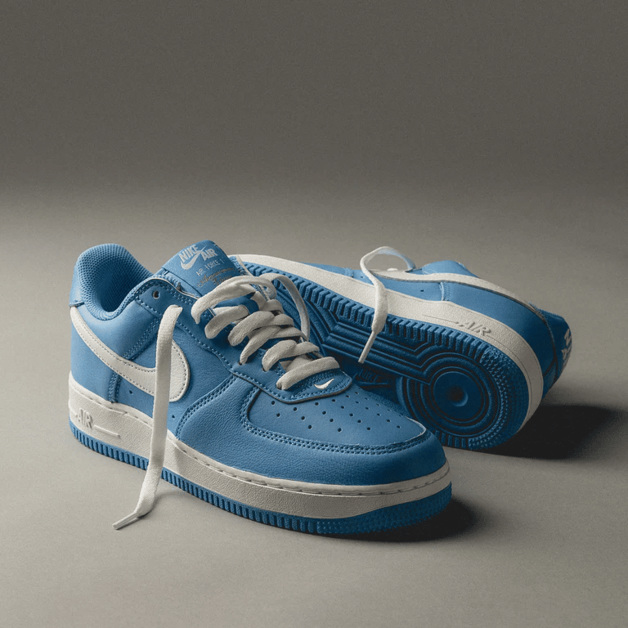 Light blue suede on sale air force 1