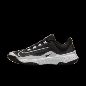Nike Wmns Alpha Huarache Elite 4 TF 'Black Dark Smoke Grey' | DV0496-010