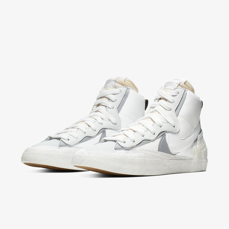 Sacai x Nike Blazer Mid White | BV0072-100