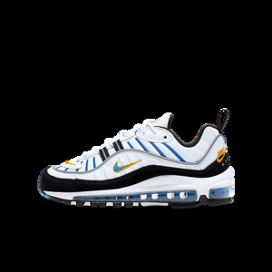 Air max 98 hot sale heel logo