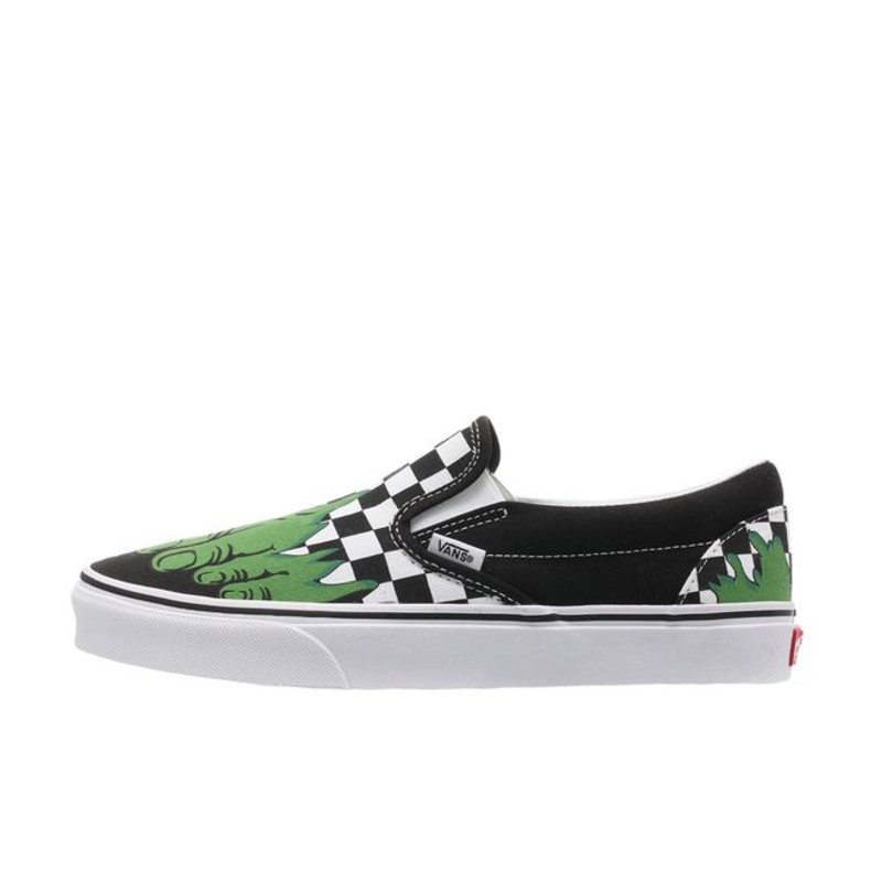 Vans marvel shop slip ons