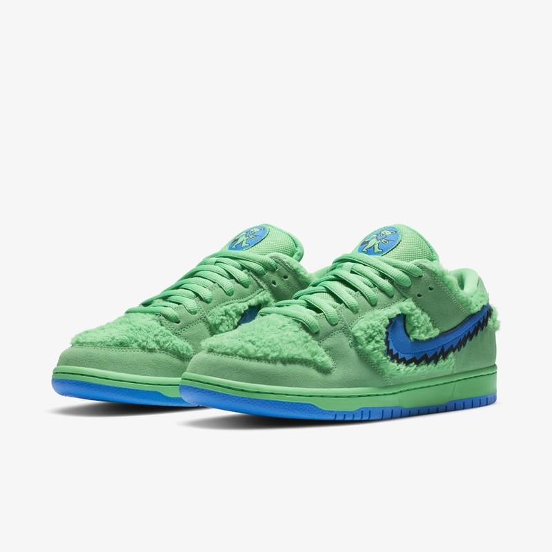 Grateful Dead Bears x Nike SB Dunk Low Green | CJ5378-300