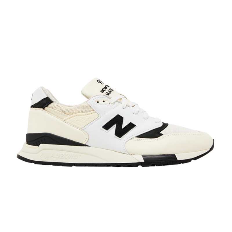 Dziecięce new balance yc373xh2 x 998 Made in USA 'White Black' | U998TI