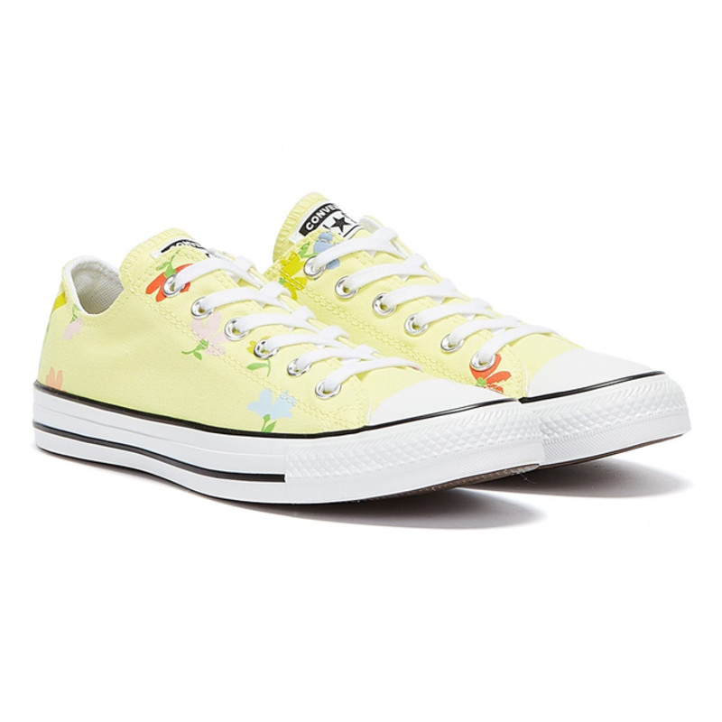 Converse All Star Garden Party Ox Womens Light Yellow / Multi Trainers | 570918C