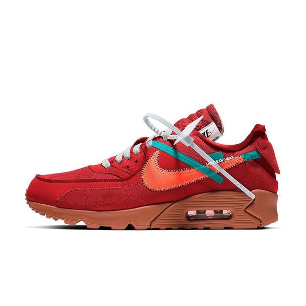 Summer 2020 Leaks: Off-White x Nike Air Max 90 "University Red"