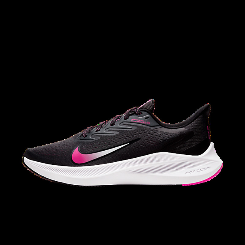 Nike Air Zoom Winflo 7 Dark Smoke Grey Fire Pink (W) | CJ0302-001