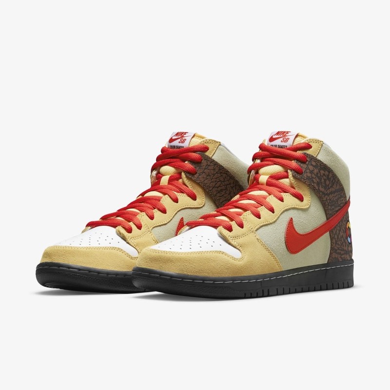 Color Skates x Nike SB Dunk High Kebab And Destroy | CZ2205-700