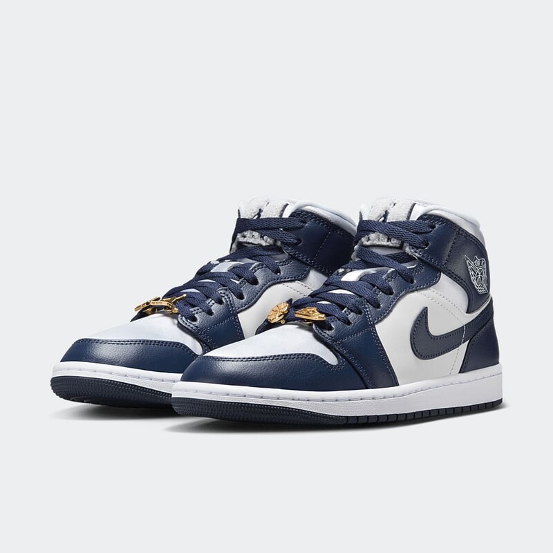 Air Jordan 1 Mid "Bling Navy" | FZ8777-044