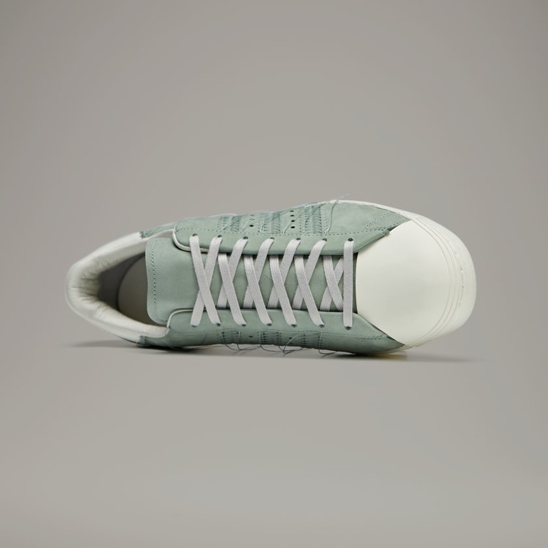 adidas Y-3 Superstar "Silver Green" | IG0801