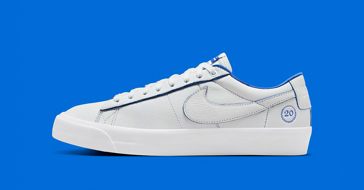 Nike SB and Grant Taylor celebrate 20 years of collaboration with the Blazer Low Pro GT "Fine China"