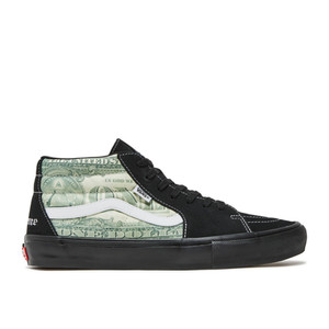 Vans Supreme x Skate Grosso Mid 'Dollar Bill - Black' | VN0A5FCGBMA