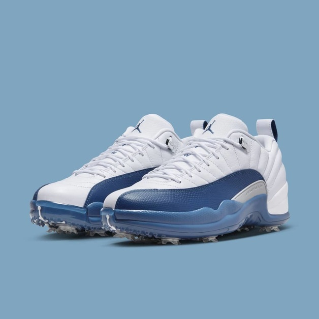Check Out the Official Images of the Air Jordan 12 Low Golf "French Blue"