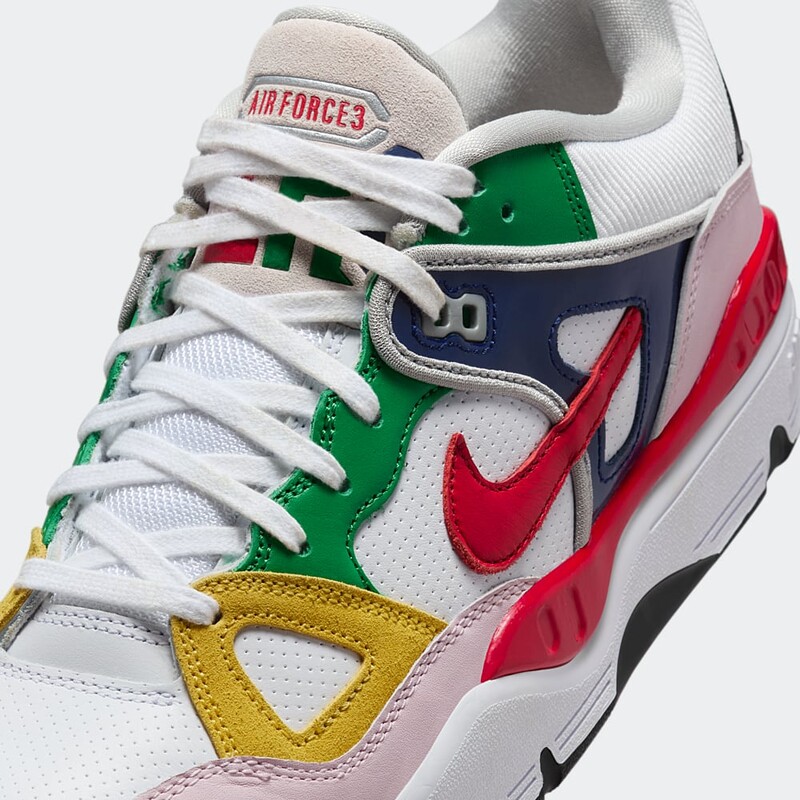 Nigo x Nike Air Force 3 Low "White Multicolor" | FQ7012-100