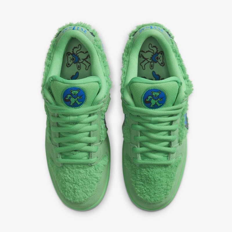 Grateful Dead Bears x Nike SB Dunk Low Green | CJ5378-300