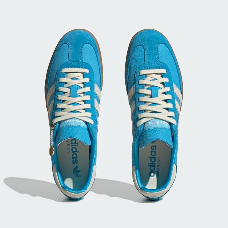 Sporty & Rich x adidas Samba OG "Blue Rush" | IE6975